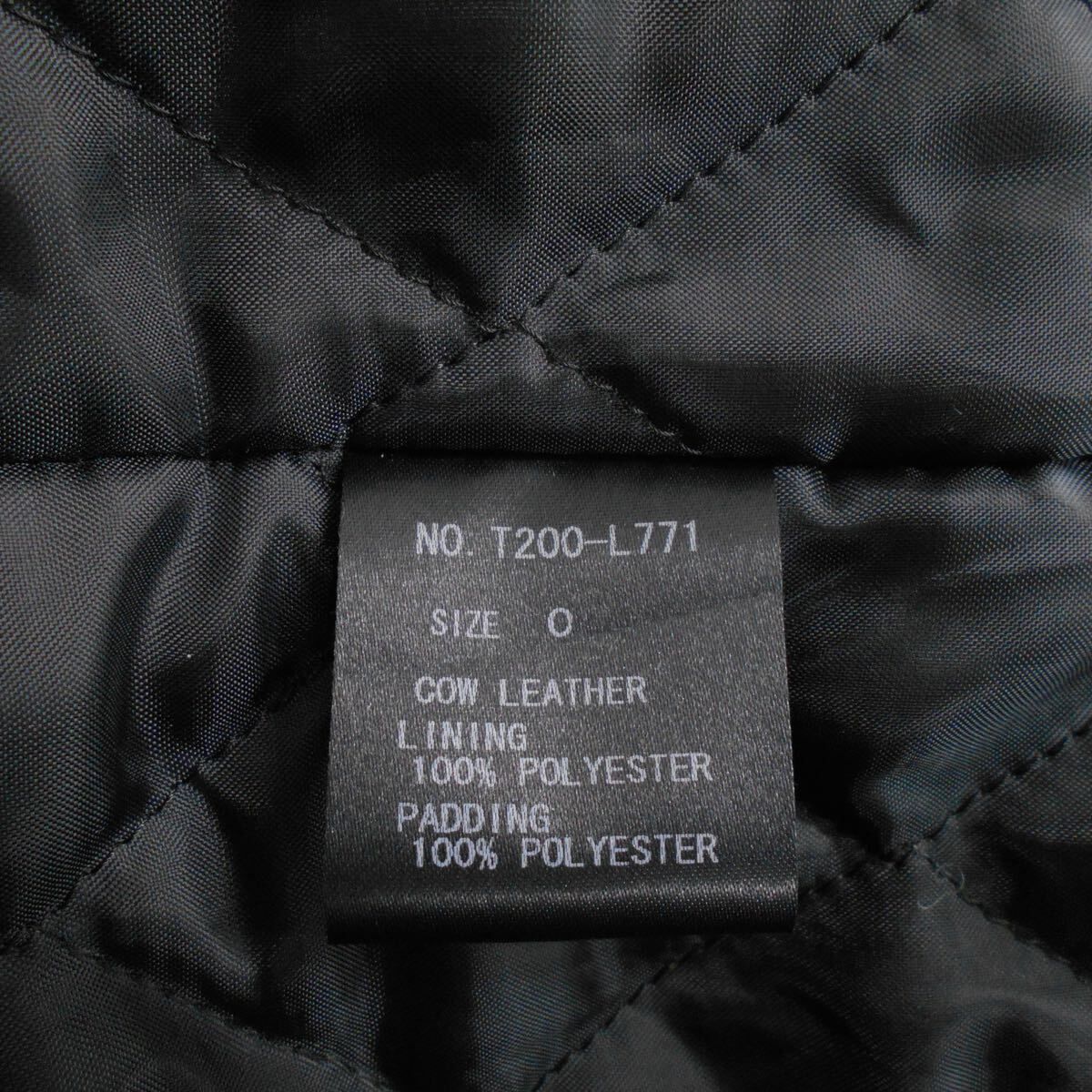 Time is on タイムイズオン T200-L771 LEATHER COACH JACKET レザー 