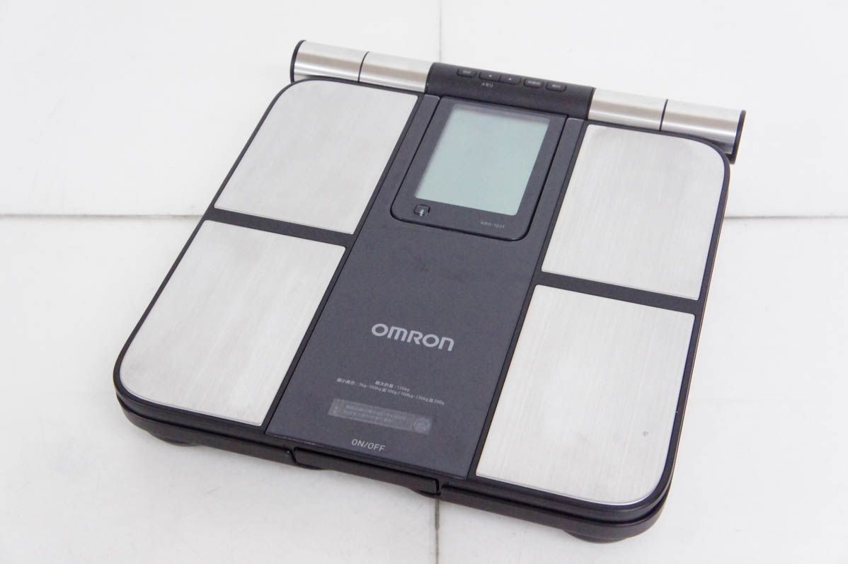 C OMRONオムロン 体重体組成計 カラダスキャン KRD-703T 両手両足測定
