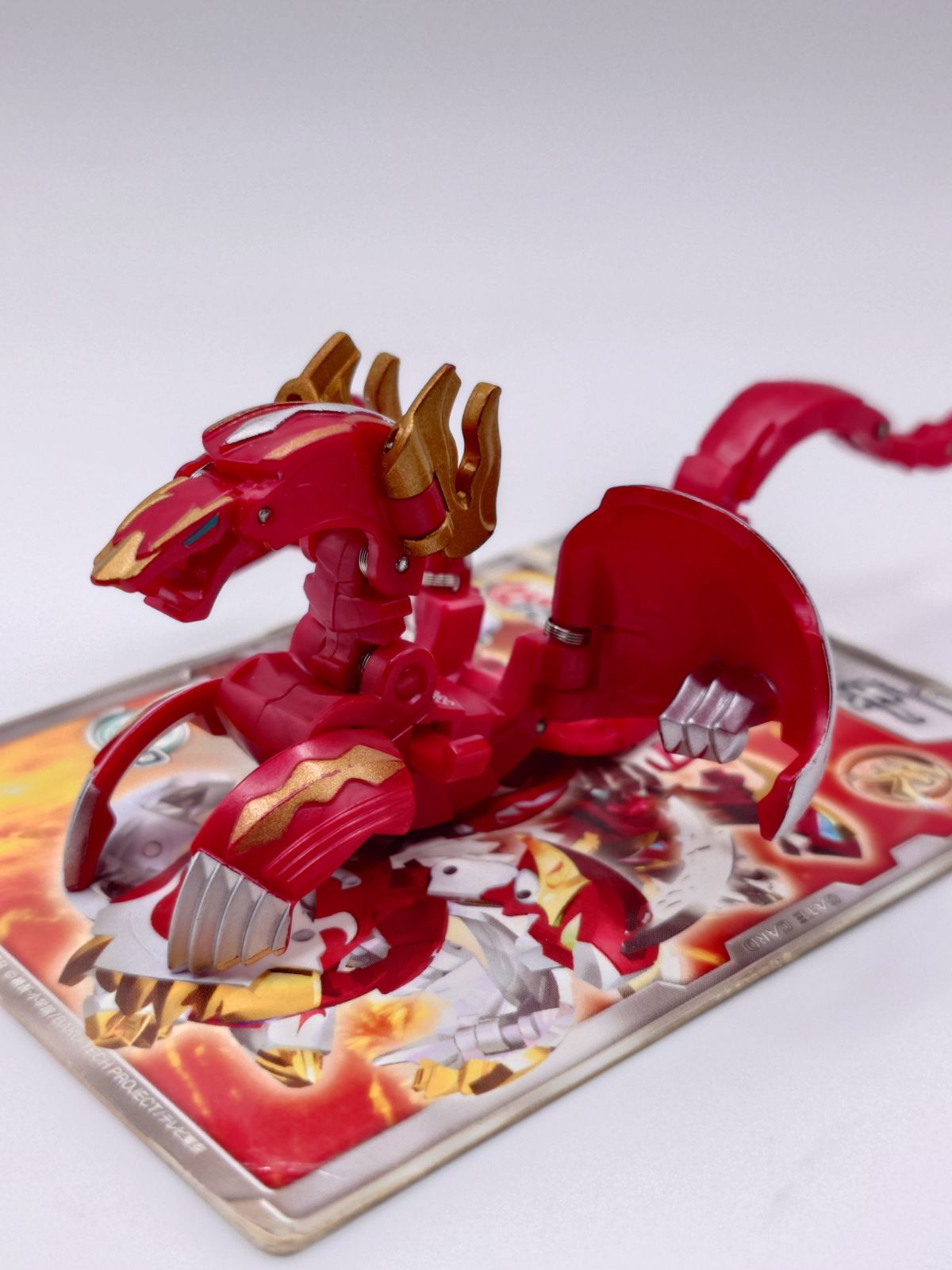爆丸 天デッキ ライズデッキ（焼バーナン・天ドラガオン・陽