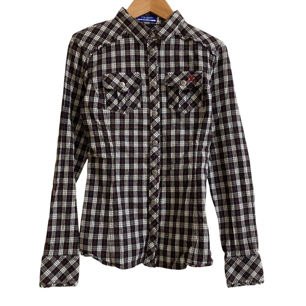 バーバリーブルーレーベル シャツブラウス