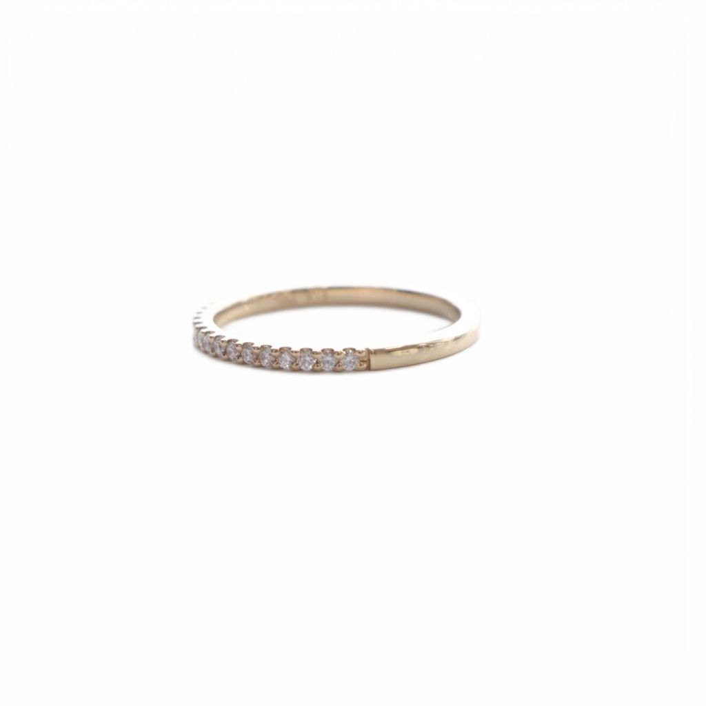 スタージュエリー STAR JEWELRY ハーフエタニティリング 指輪