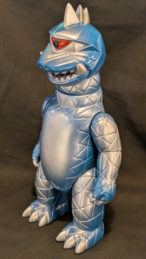 GARGAMEL テトランベータ 紺色成型|銀塗装|黒赤目|2020福袋