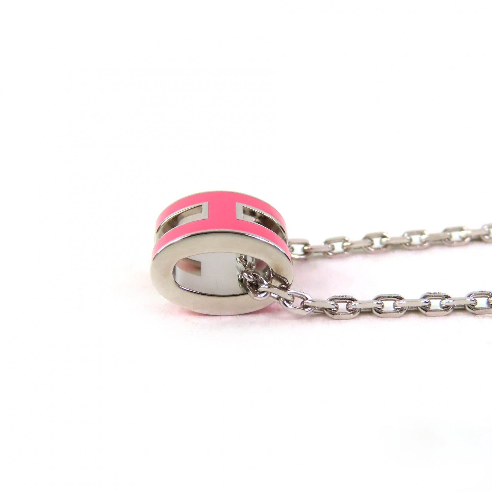 Hermès Pop H miniネックレス. 極美品 HERMES エルメス ネックレス ポップアッシュ ミニ Pop H MINI