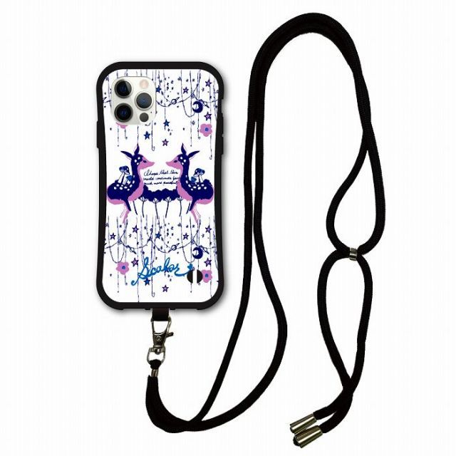 [iPhone7/iPhone8] スマホショルダー付 スカラー iPhoneSE 第3世代 ケース 耐衝撃 i-coronケース iPhone16 15 14 13 12 11 スマホケース アイフォン 全機種対応 スマホカバー scolar メルヘン バン