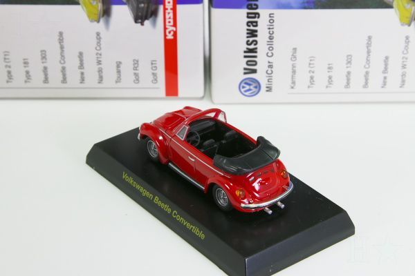 中古品＞京商 1/64 フォルクスワーゲン ビートル カブリオレ