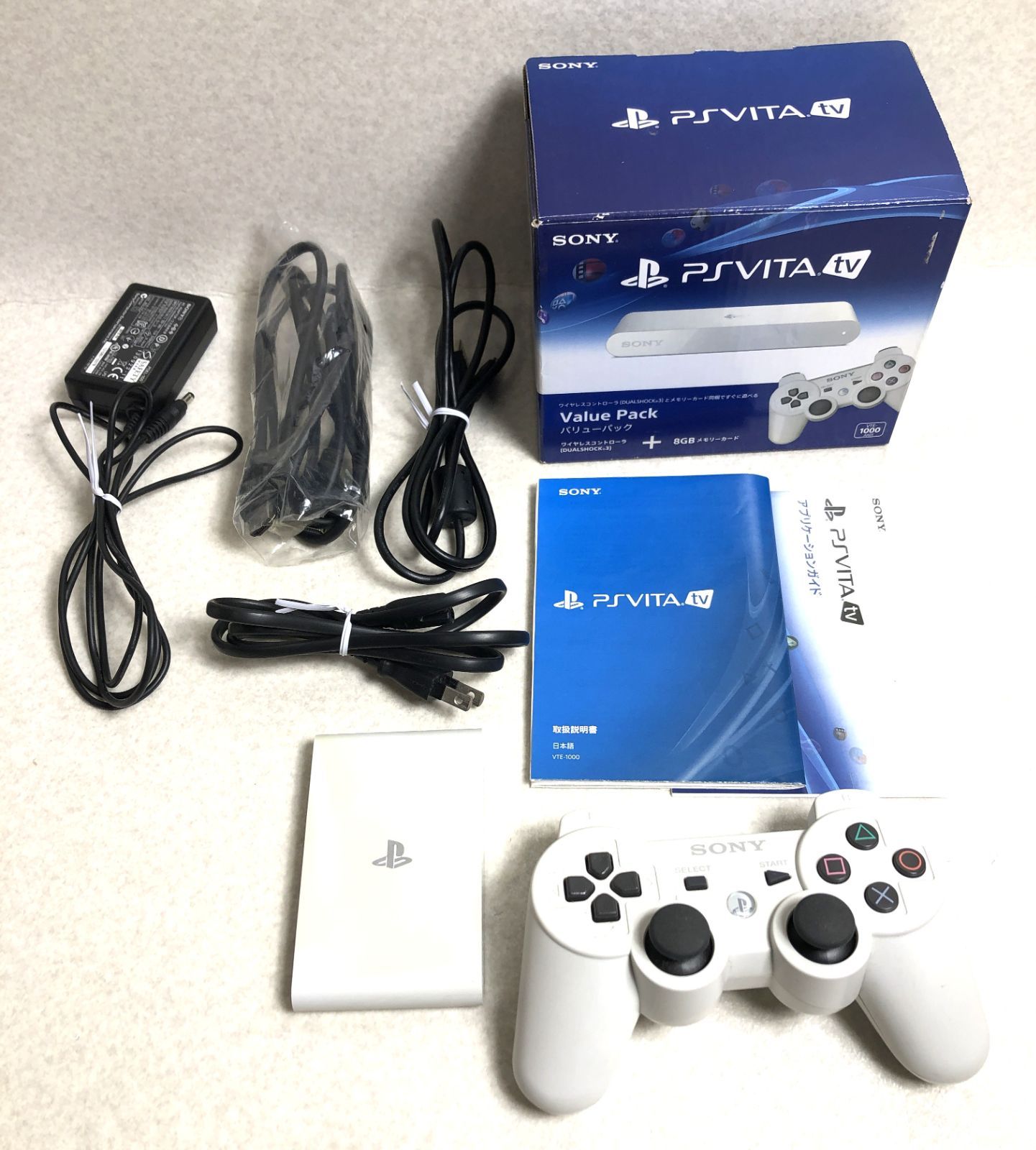 DH1060 PSP VITA TV VTE-1000 メモリカード コントローラー バリューパック セット