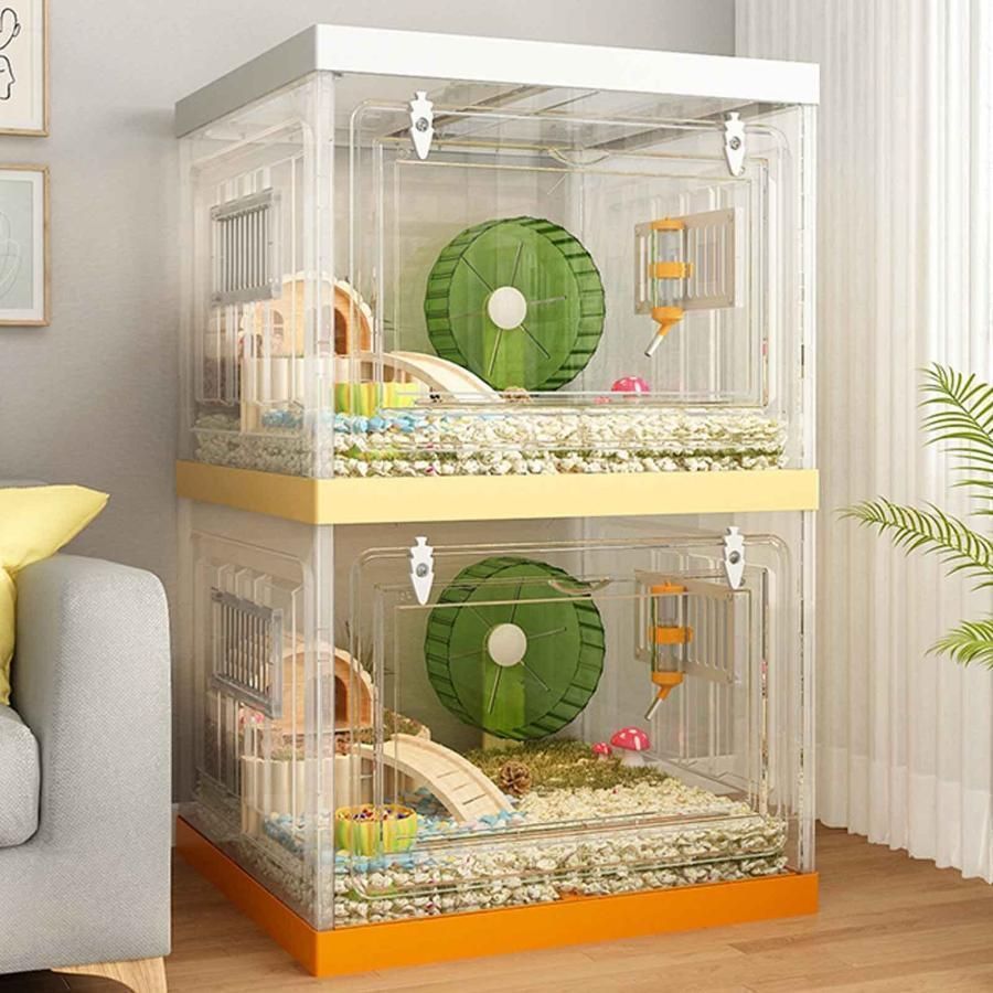 人気推薦◆ハムスター ケージ ルーミィ45 ハムスターハウス大きい 爬虫類 ケージ チンチラ ケージ ハリネズミ ケージ トカゲ ケージ 非常に