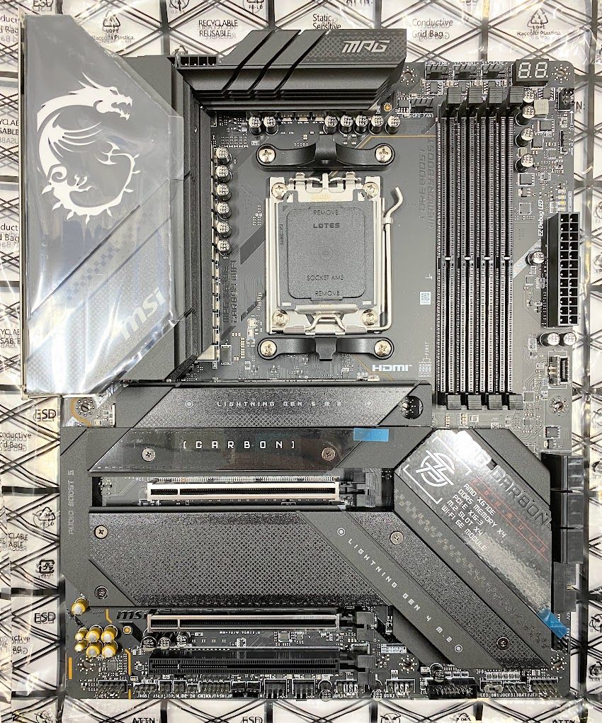 極美品】MSI マザーボード MPG X670E CARBON WIFI AMD Ryzen ATX