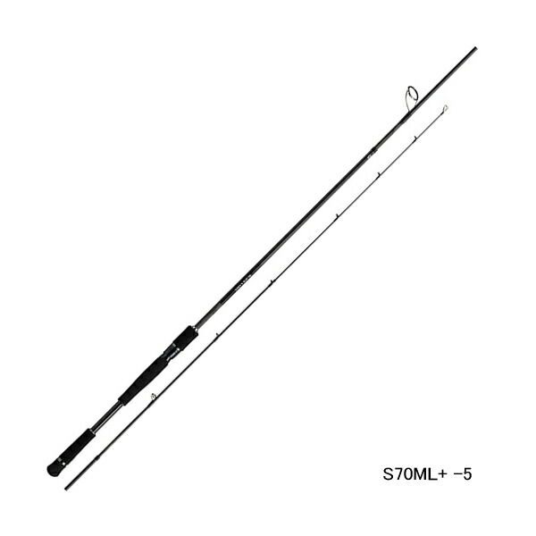 ≪'22年2月新商品！≫ ダイワ ブラックレーベル トラベル S70ML+ -5 〔仕舞寸法 50cm〕
