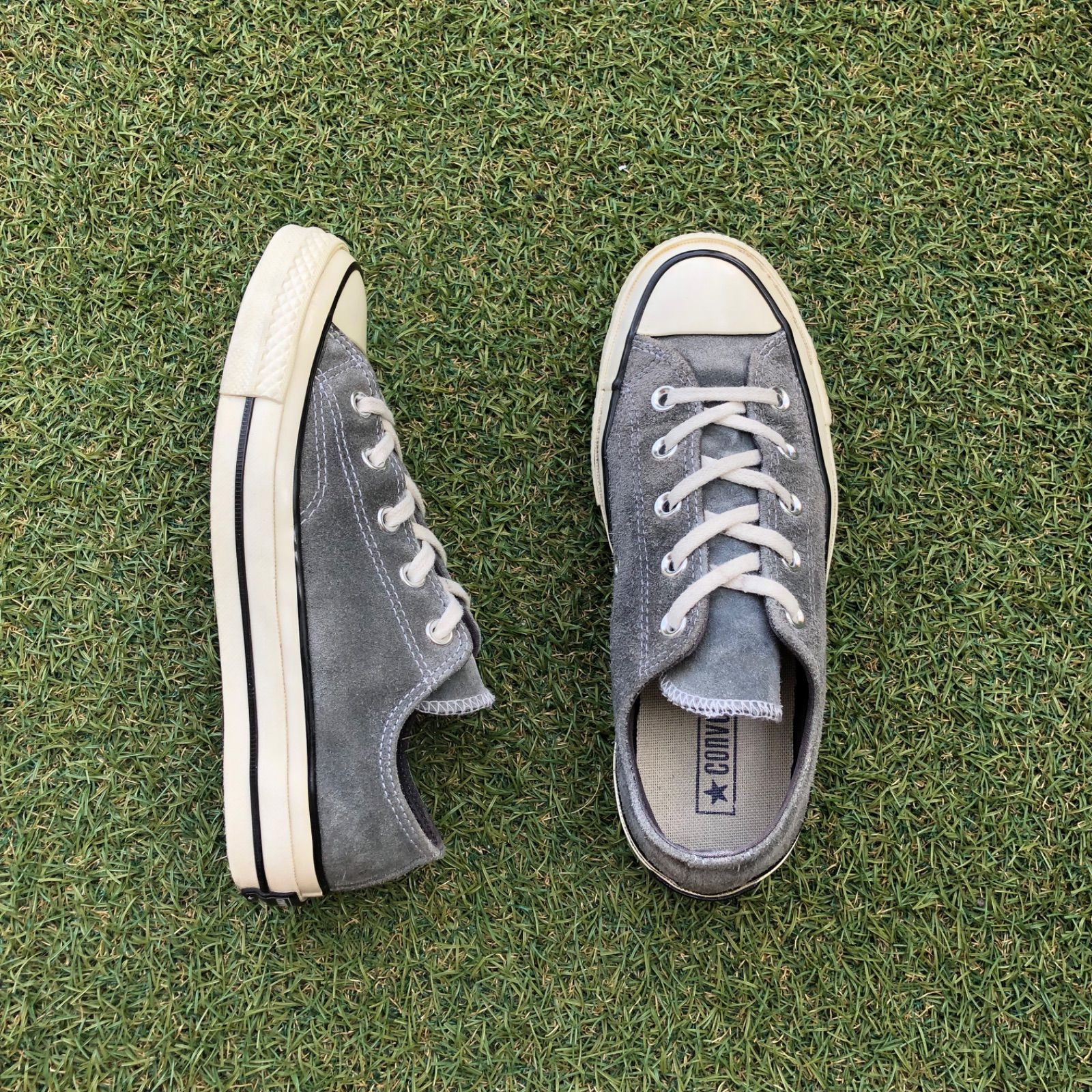 美品23 converse CT70コンバース スエード HA433