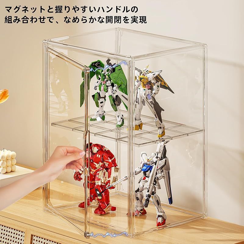 ダイソー　透明コレクションケース　組み立てタイプ フィギュアケース 透明コレクションケース（組み立てタイプ） -100均 通販 ダイソー