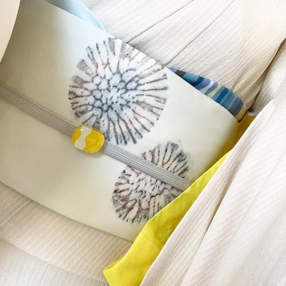 【SALE】映える帯揚げ（白藍）パーソナルカラーsummer light blue