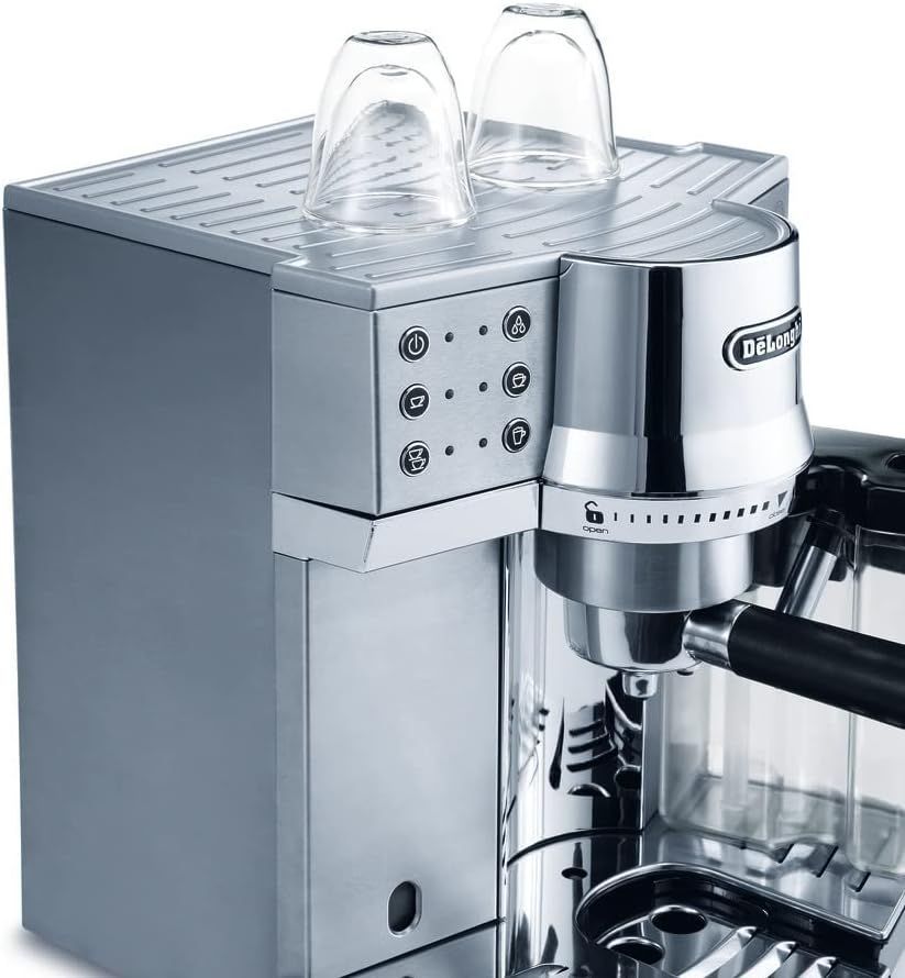 Delonghi/デロンギ エスプレッソ・カプチーノメーカー オートマティック カプチーノ シルバー EC860M