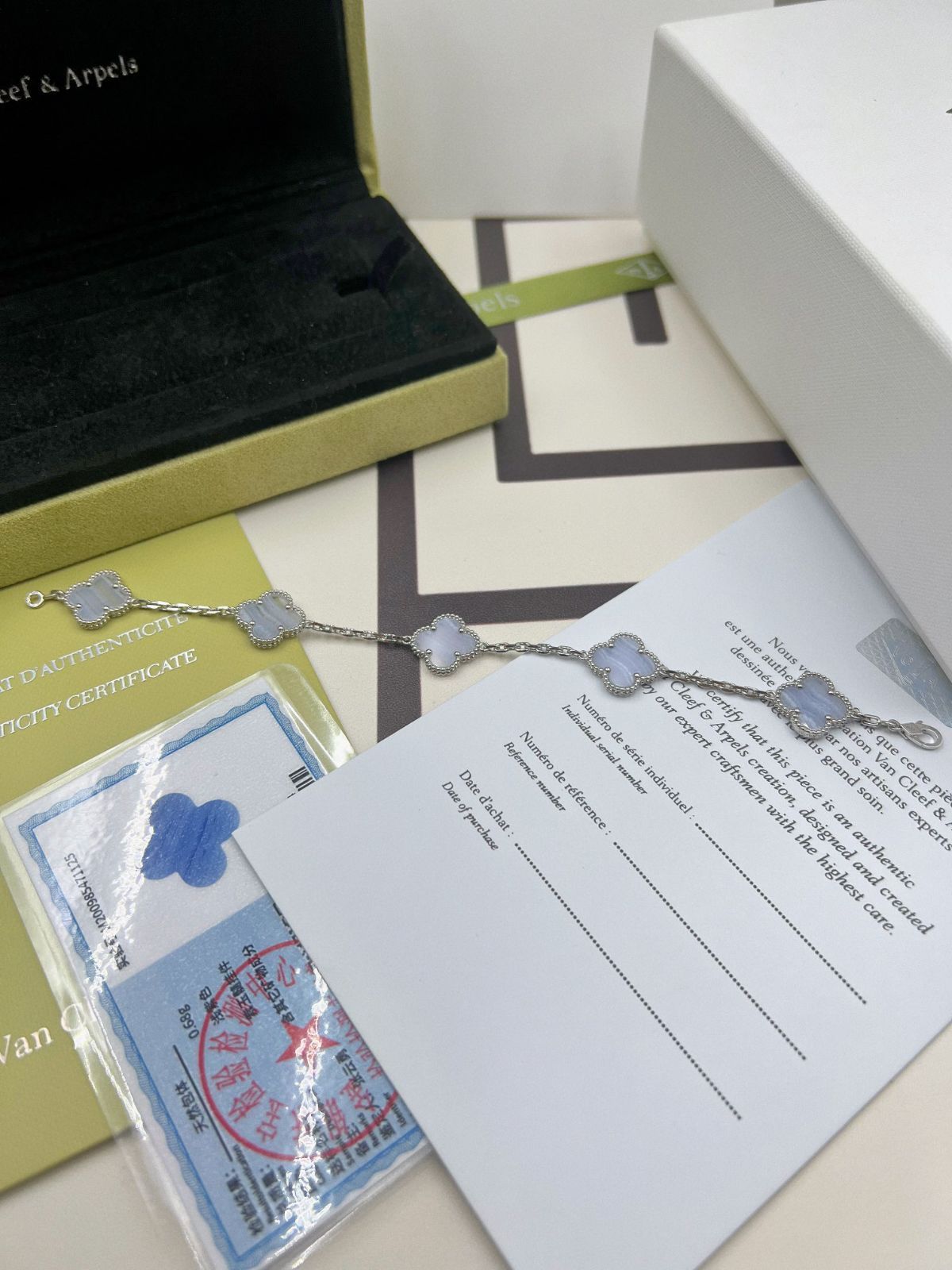 カルセドニー ブレスレット-WTO輸入1