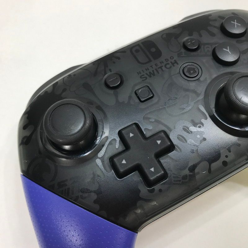 Nintendo Switch 2017年製 スプラ仕様 中古品 プロコン付き gou-sta_switch-con-ps
