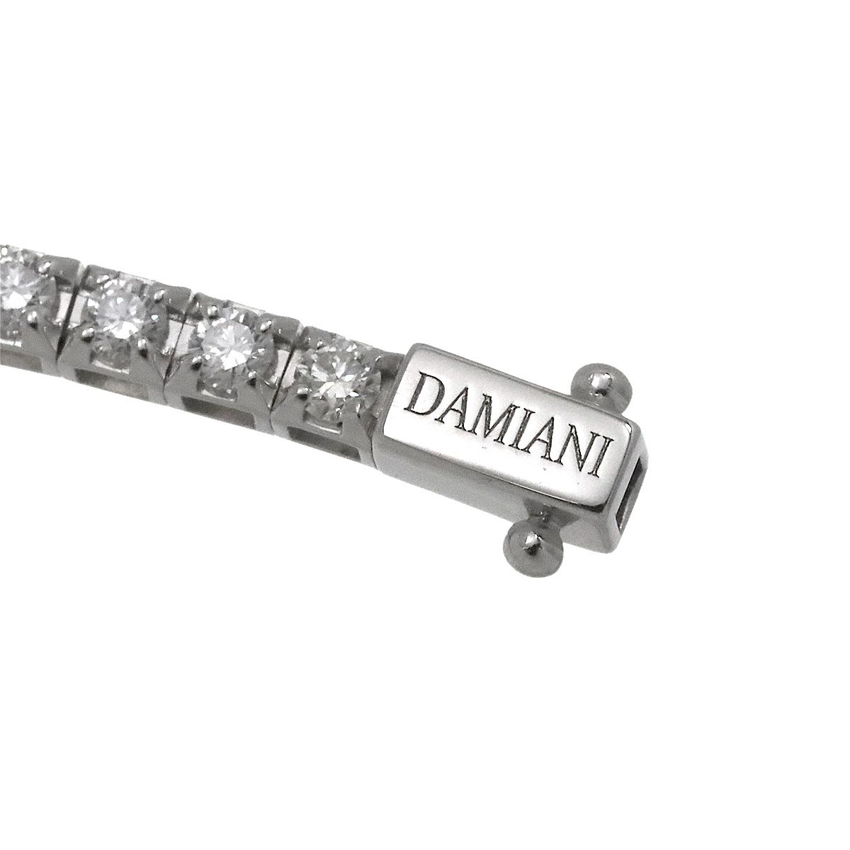 ダミアーニ DAMIANI ルーチェ ダイヤ ブレスレット 17cm K18 WG
