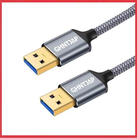 0.5M GHNTJAP USB 3.0 ケーブル 0.5M USB ケーブル オスオス a-aタイプ