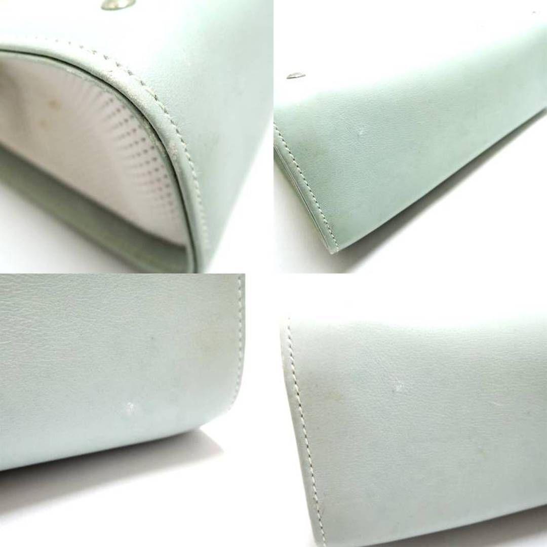 ■ ロエベ LOEWE ポーチ 060312 ブラック 中古 LOEWE⁄ロエベ ポーチ 小物入れ ライトブルー060312