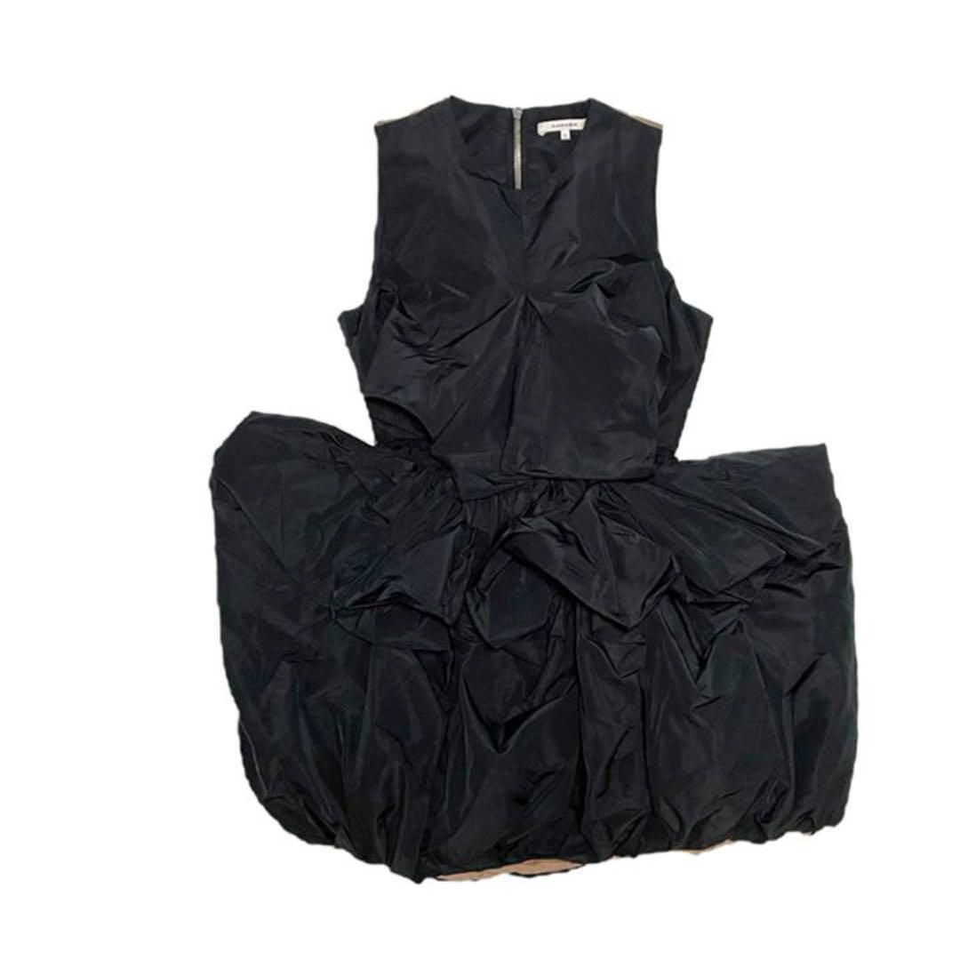 CARVEN カルヴェン ミニワンピース ドレス ブラック ベージュ - メルカリ 