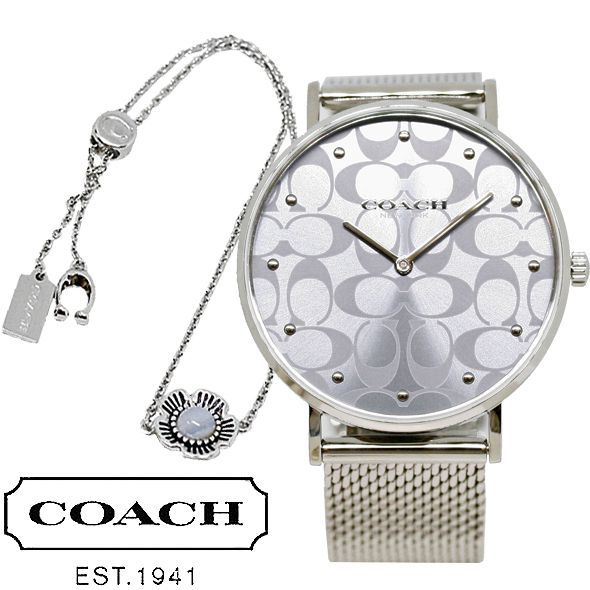 新品】コーチ 時計＆ブレスセット 腕時計 ブレスレット ギフト
