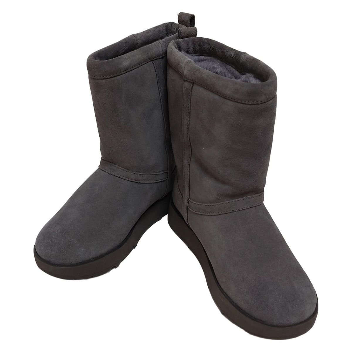 UGG アグ ショートブーツ 24 レディース クラシック ショート ウォータープルーフ 1017508 グレー