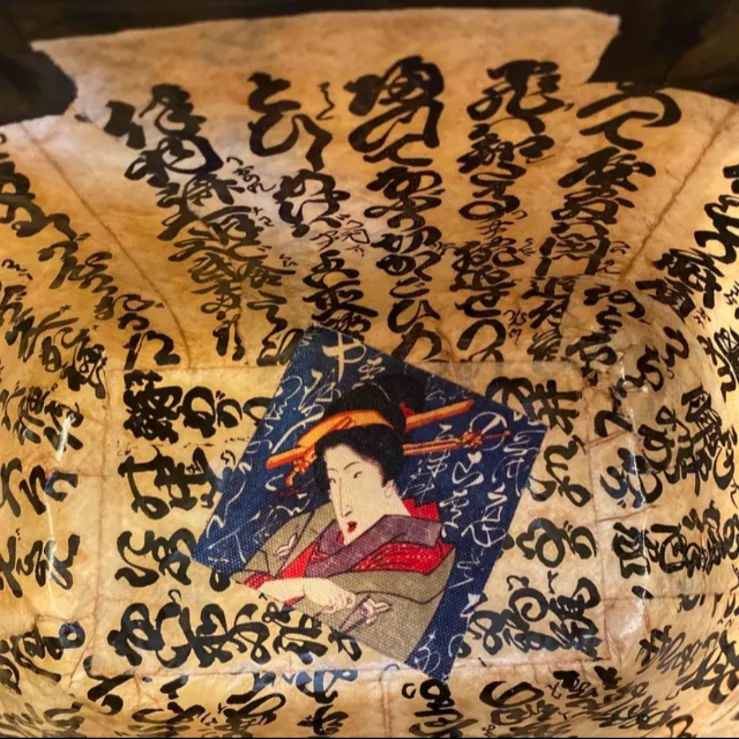 「風神・雷神」の一閑張り 一閑張り 風神雷神