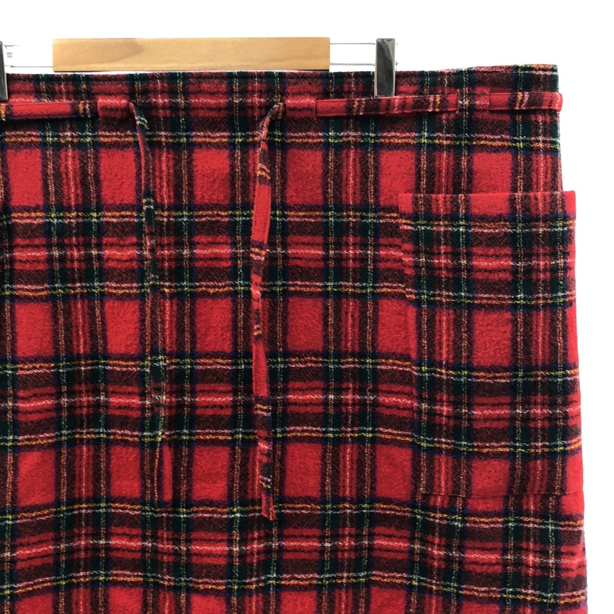 スカート R&D.M.Co- WOOL TARTANCHECK STRING SKIRT R&D.M.Co- WOOL TARTAN CHECK STRING SKIRT : 『Bumpkins