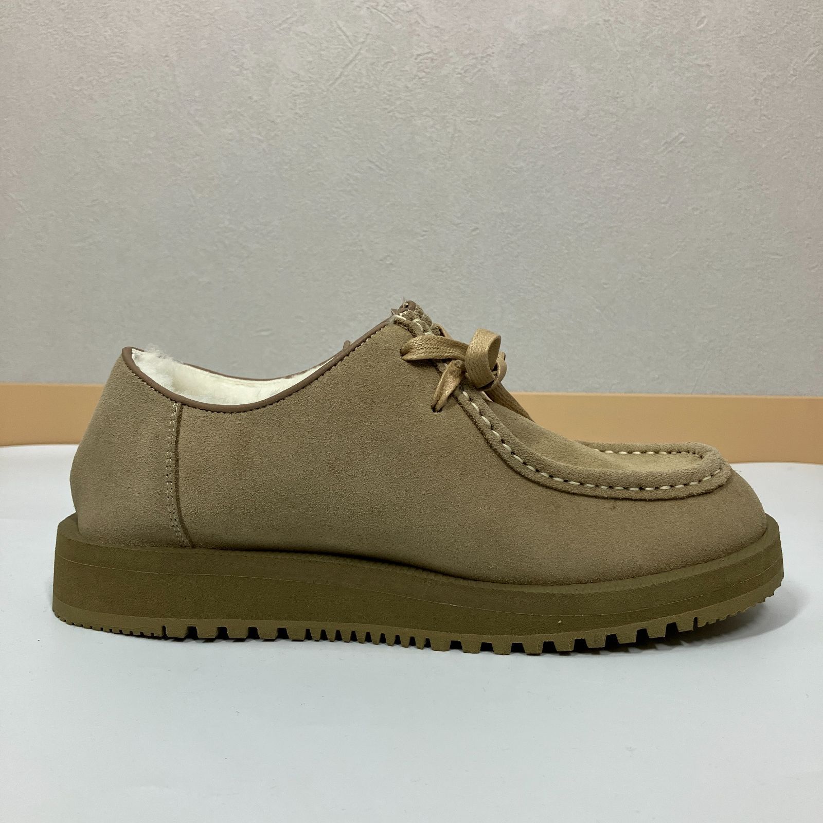 スイコック スエード ムートン モカシンシューズ DYS-Mwpab SUICOKE 