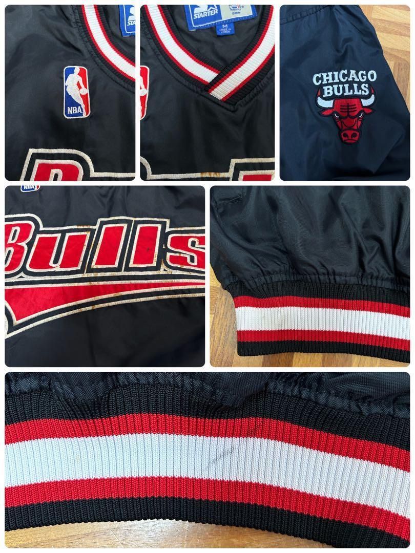 STARTER スターター NBA CHICAGO BULLS シカゴブルズ 刺繍ロゴ