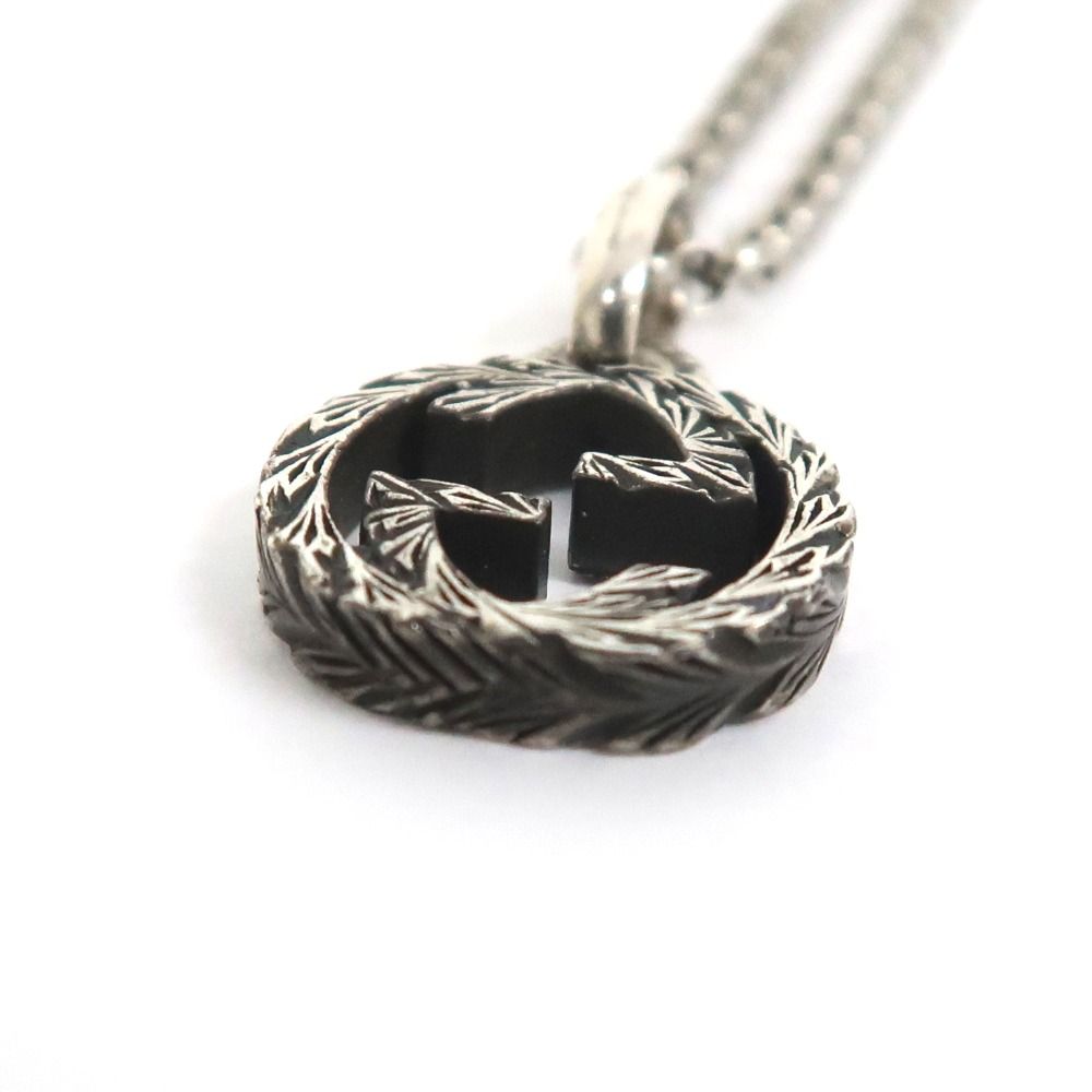 IT330771 グッチ ネックレス インターロッキング シルバー925 GUCCI