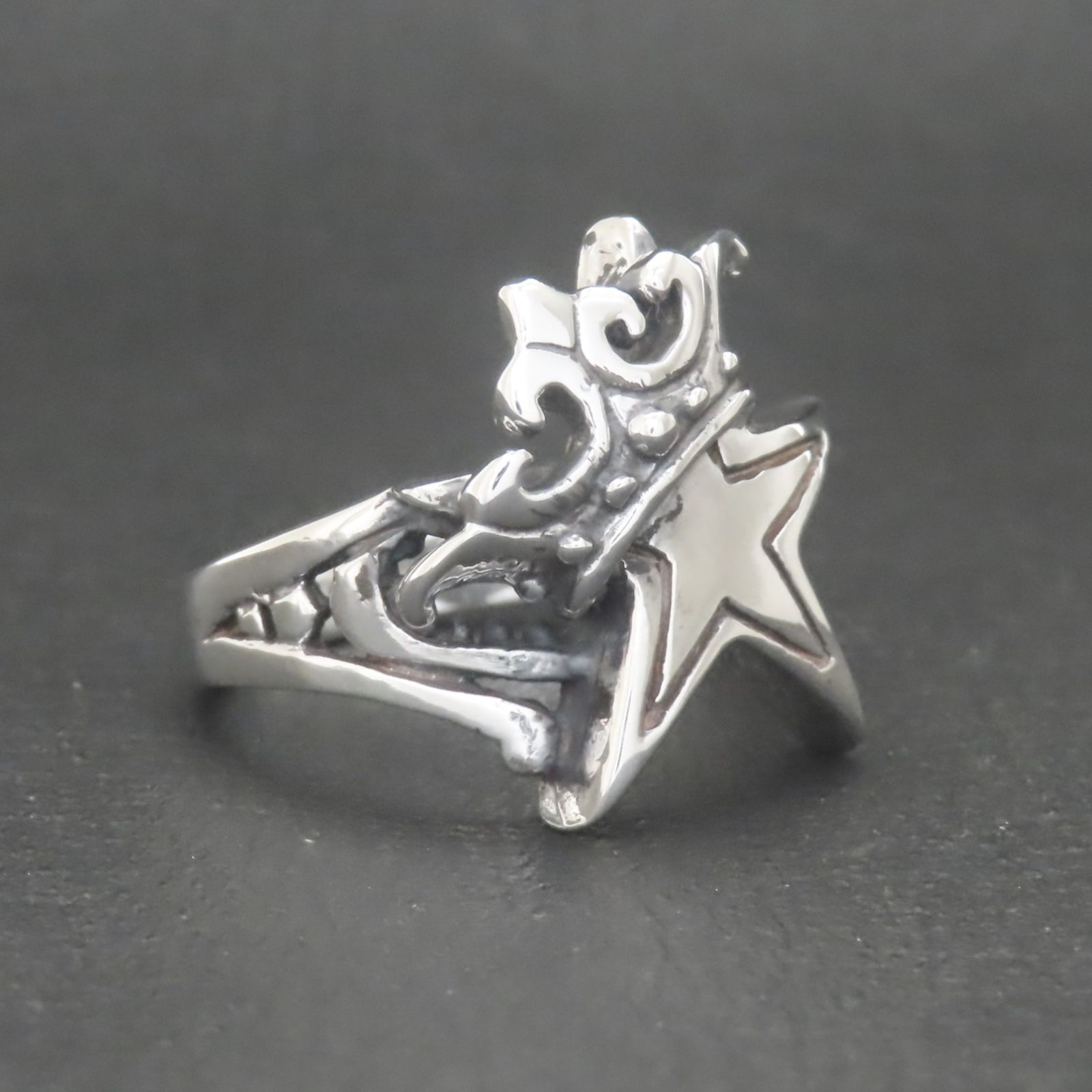 あるじゃん 祐天寺　リング　スター Roll Ring Star 26号 新品同様 美品 ROYAL ORDER STAR CHILD RING ロイヤルオーダー