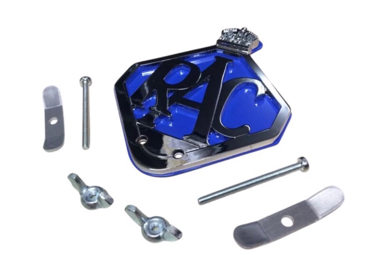 RAC グリル バッジ カー バッチ ダイヤ型 1940 ミニ ジャガー 英国製