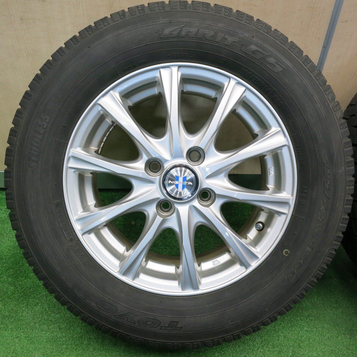 キレイ☆スタッドレス 185/70R14 トーヨー ガリット G5 NEXTA ネクスタ 
