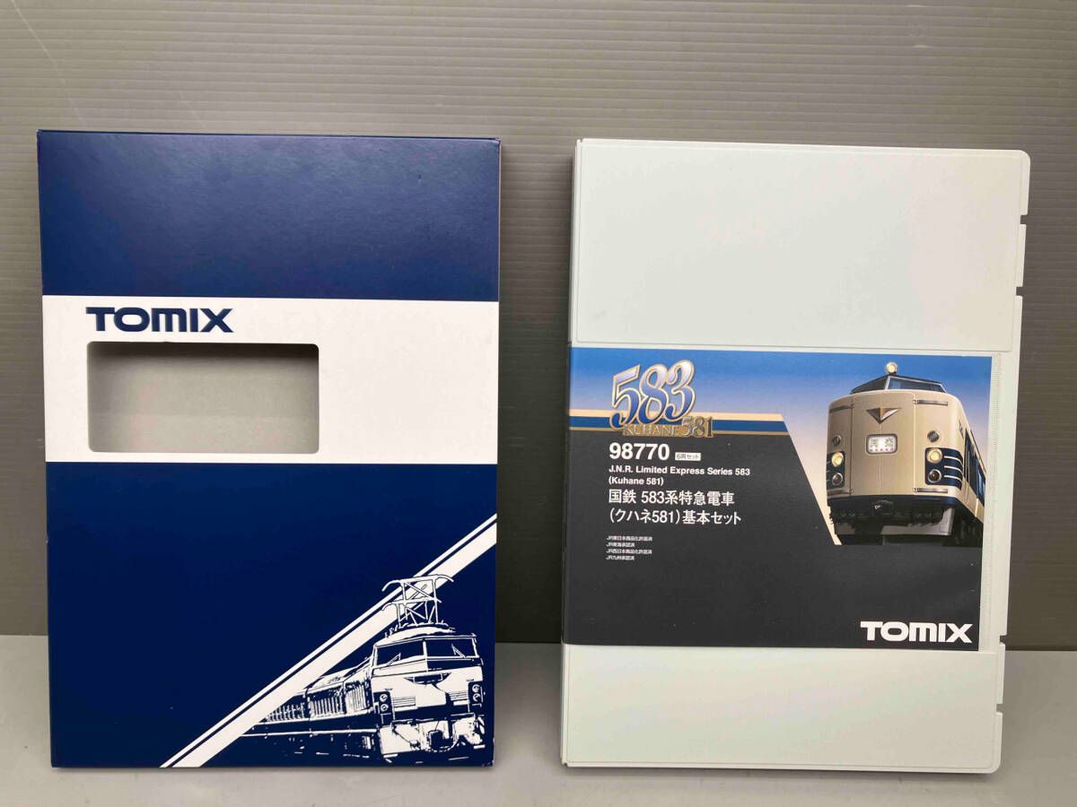 TOMIX 98770 国鉄 583系特急電車 (クハネ581) 基本セット トミックス