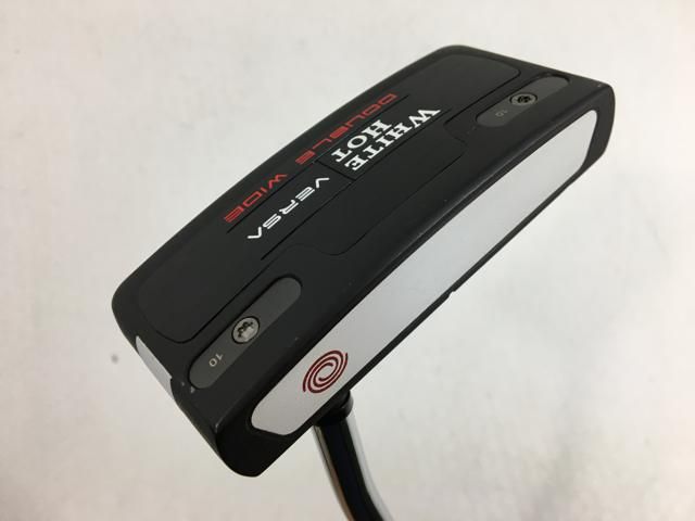 【中古ゴルフクラブ】オデッセイ ホワイトホット VERSA DOUBLE WIDE (バーサ ダブルワイド)  パター 2023 オリジナルスチール パター【14日間返品OK】