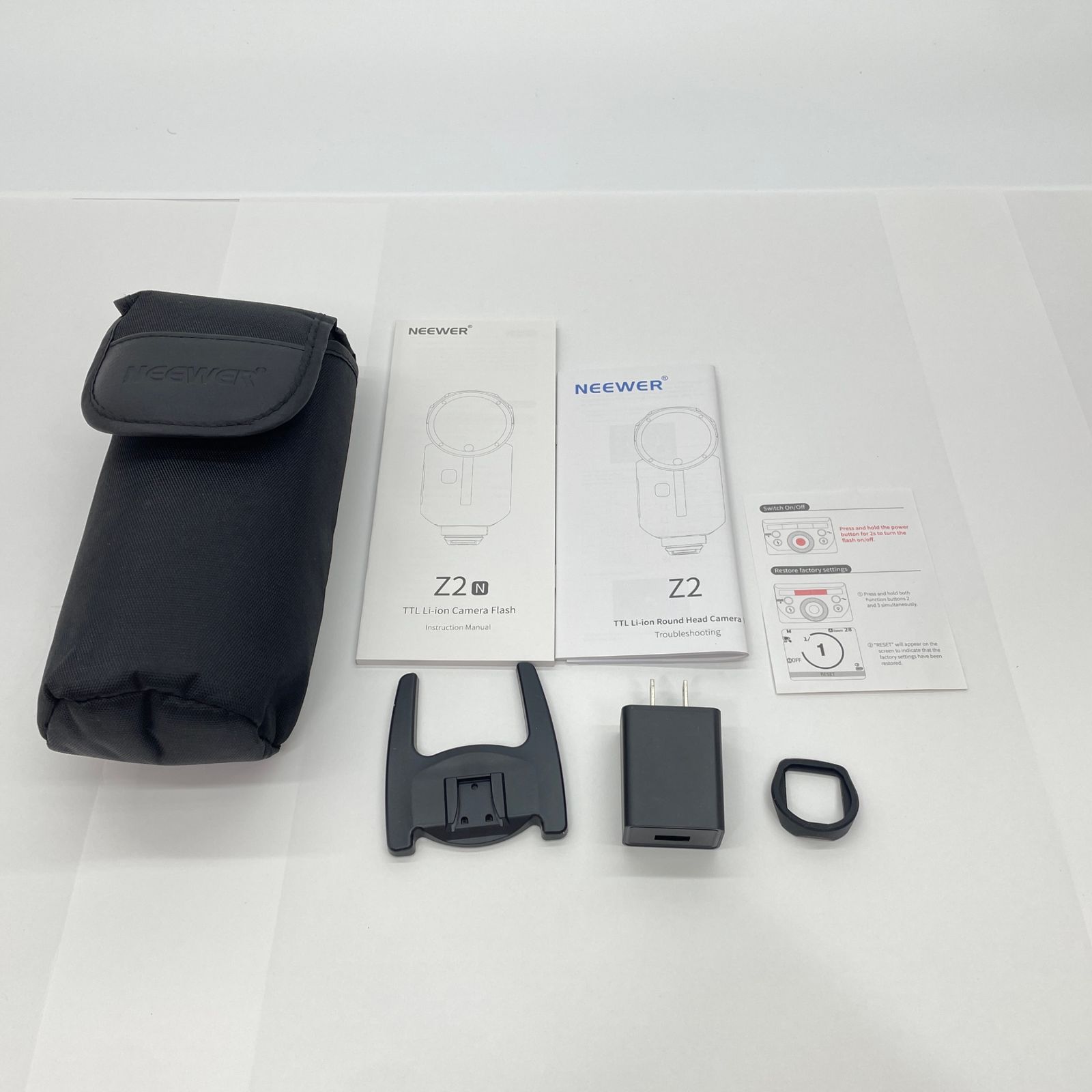 NEEWER Z2-N 2.4G TTL ラウンドヘッド フラッシュ スピードライト