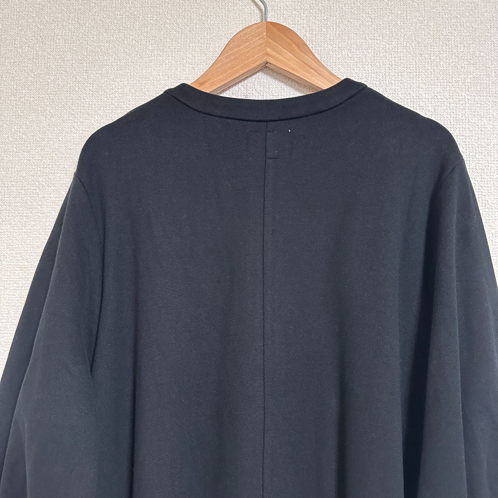 foufou ヘンリーネックボリュームスリーブワンピース ミラノリブ