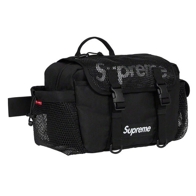 シュプリーム Supreme 20SS Waist Bag Black - メルカリ