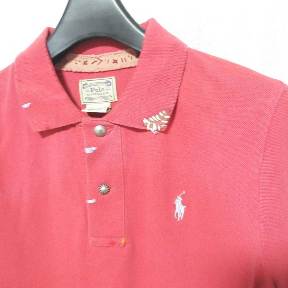未使用 POLO RALPH LAUREN ポロラルフローレン ネイティブ加工