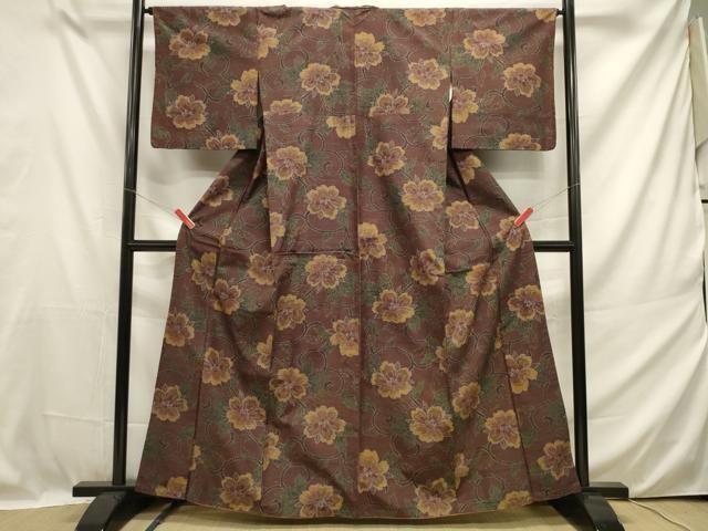 平和屋着物○豪華色留袖 作家物 中国三大刺繍 相良刺繍 遠山