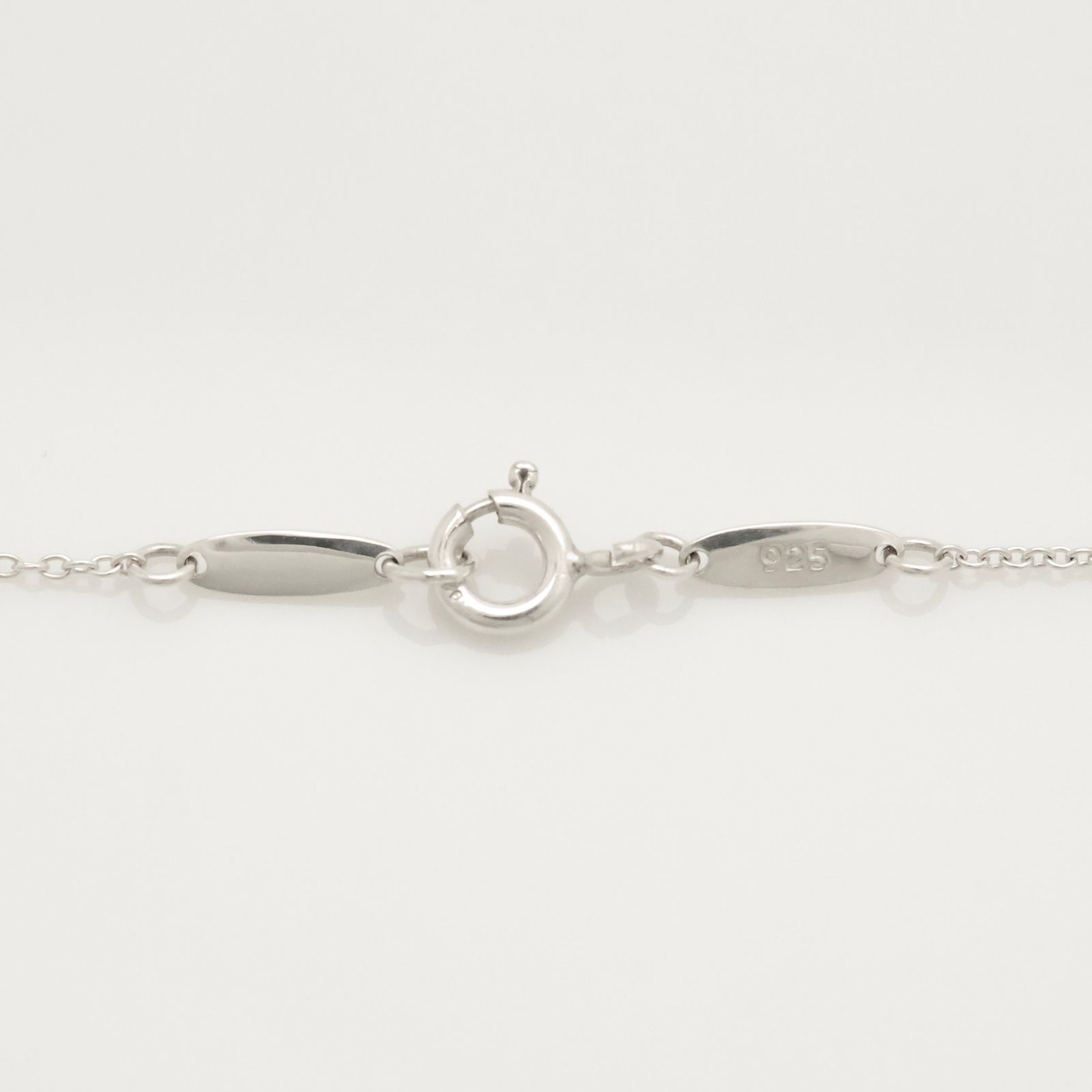 【美品】 ティファニー ダブルループ シルバー925 エルサ・ペレッティ TIFFANY&Co. ティファニー ネックレス ダブルループ エルサ