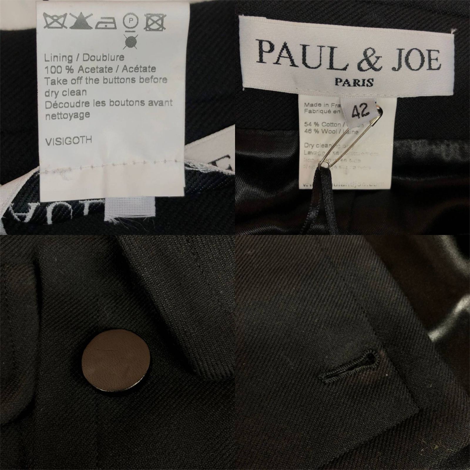 PAUL&JOE CPOジャケット ショート丈 42 サイズ - メルカリ
