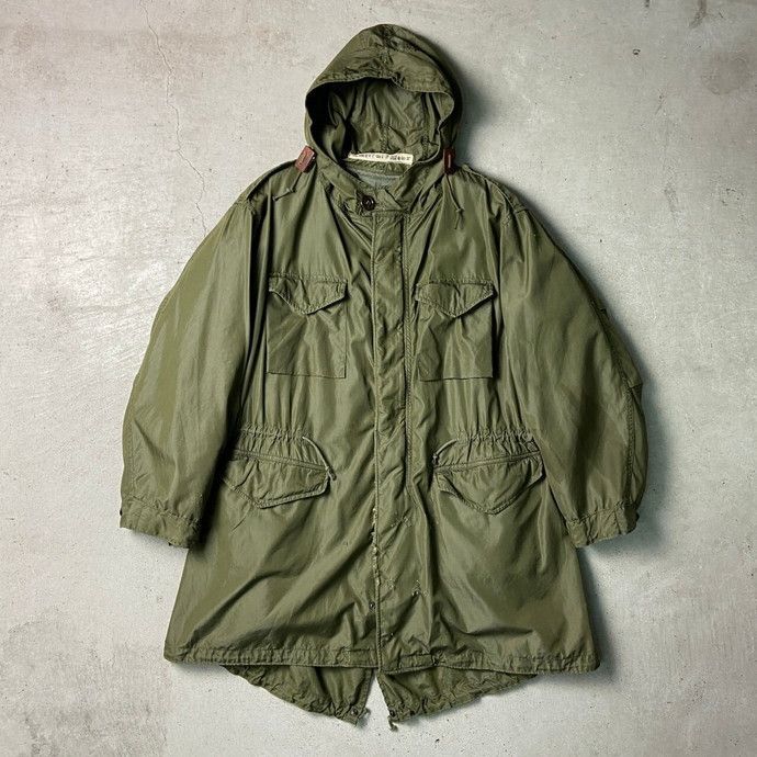 50年代 U.S.ARMY 米軍実品 PARKA-SHELL ARCTIC EX: 50-7 エクスペリメンタルモデル ミリタリー フィールドパーカー  モッズコート フィッシュテール メンズS - メルカリ