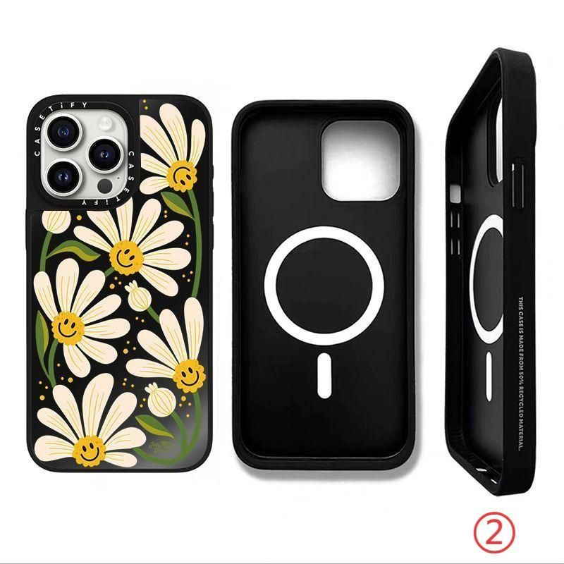 CASETiFY スマイルフラワー スターモデル 磁気吸着式 iPhone 16
