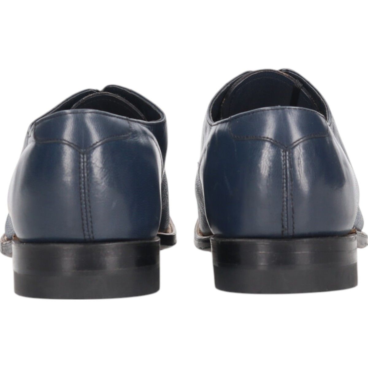 型押し ストレートチップシューズ