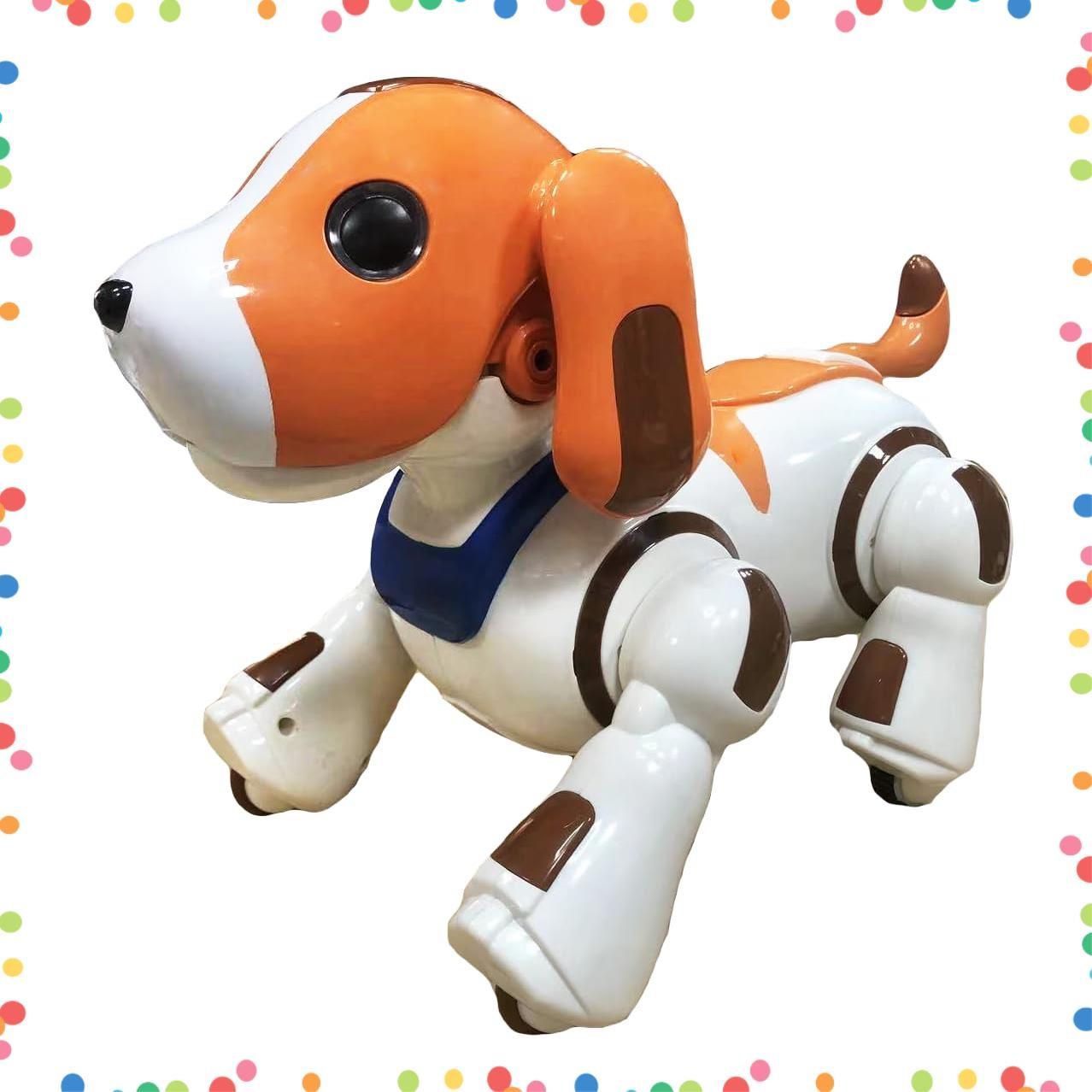 高さ約24㎝ ドッグロボ タッチセンサー搭載 吠える STEAM プログラム機能搭載 TK-110 リモコン ラジコン デコ ロボパピーフレンドリー TKSK