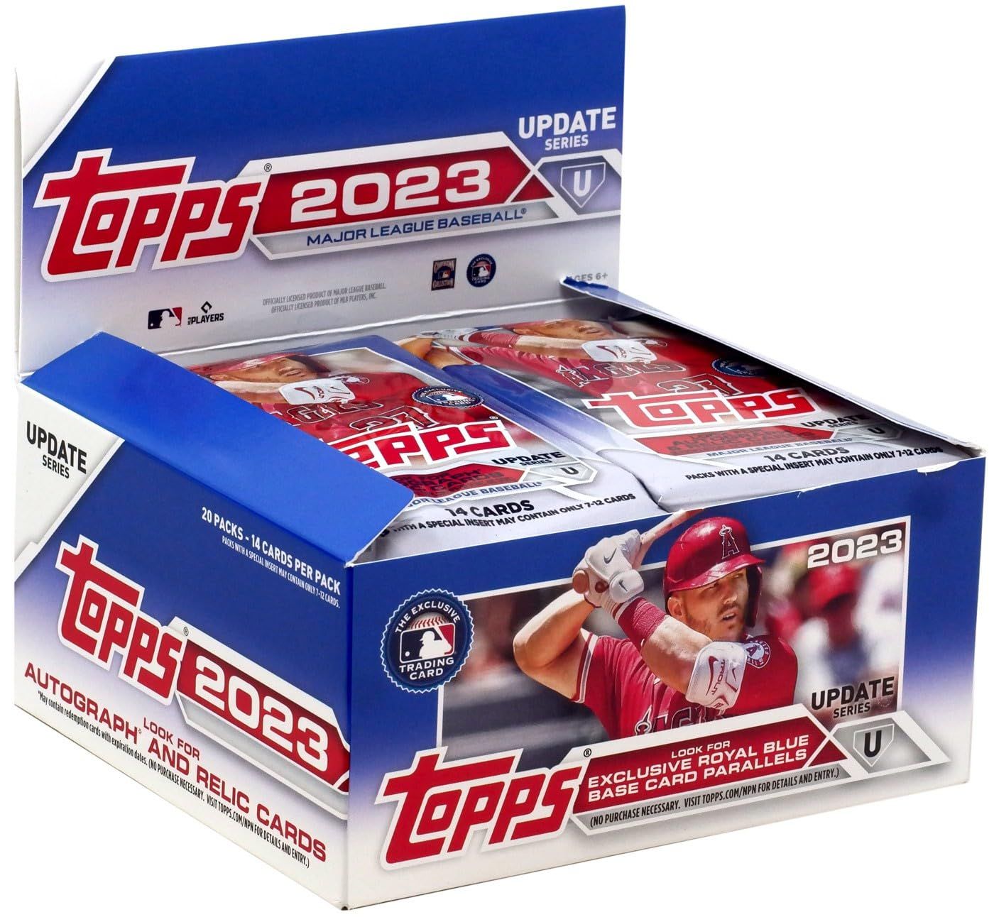 Topps 2023 Baseball Updates リテールディプレイボックス 