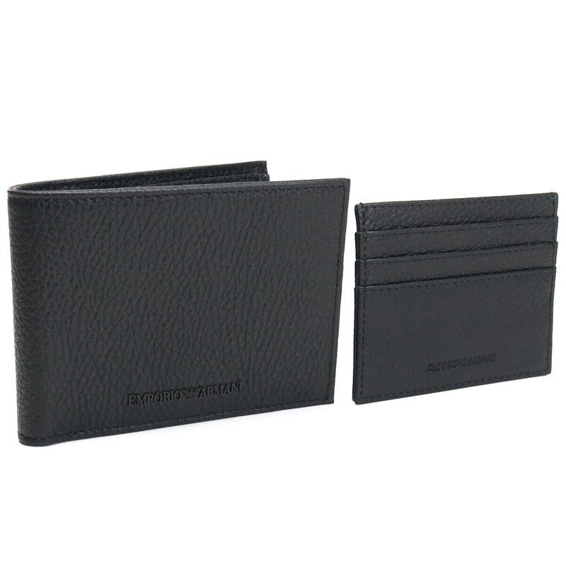 EMPORIO ARMANI 名刺入れと財布セット ギフト EMPORIO ARMANI 名刺入れと財布セットギフト