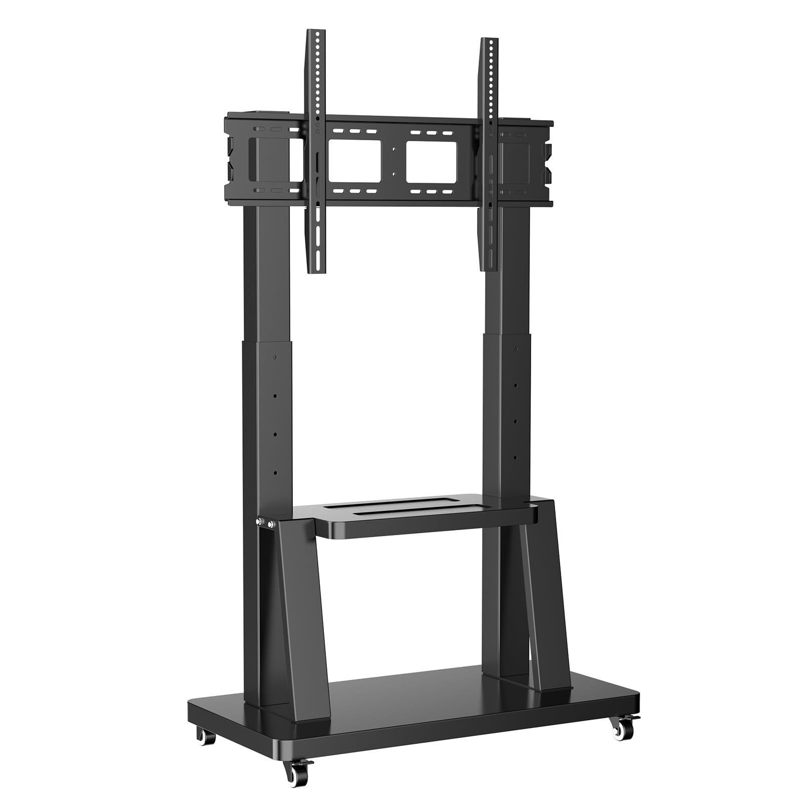 対応 VESA 横200-900mm 縦200-600mm 耐荷重100kg ハイタイプ 高さ調節 壁寄せスタンド TV MOUNT 大型テレビ 液晶 LED LCD テレビ台 自立式 tv台 50～120インチ 移動式テレビ台 キャスター付