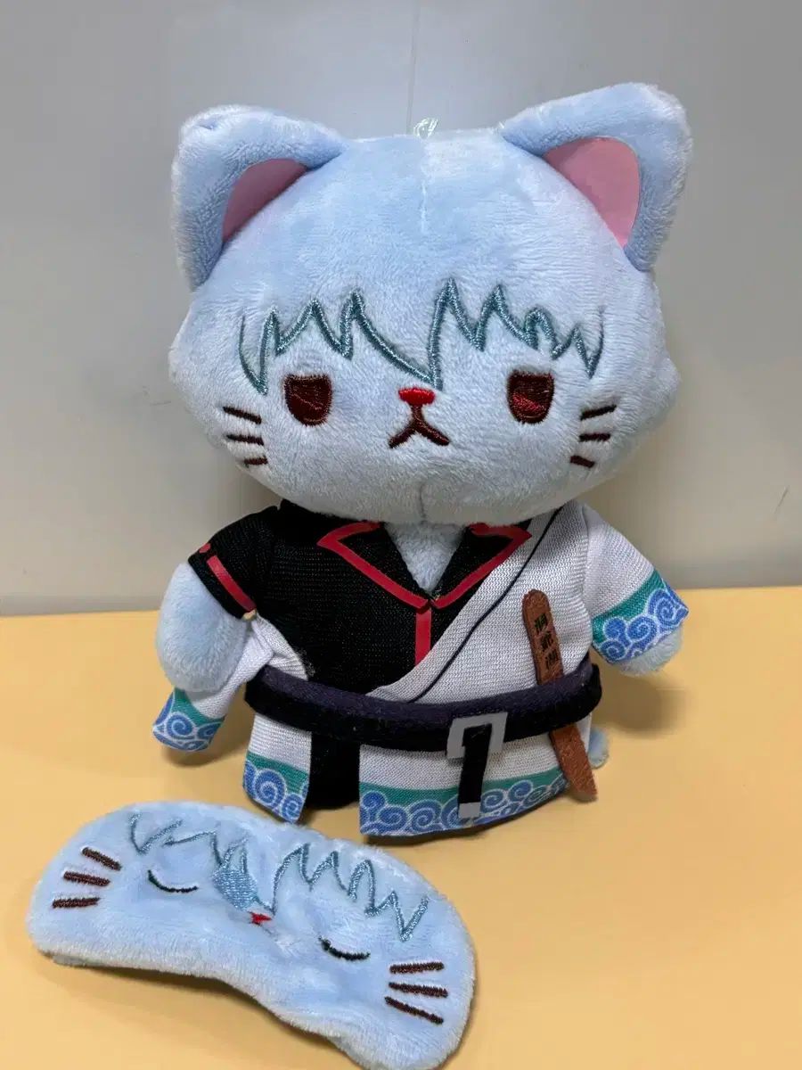 銀魂 酒田 銀時 猫ぬいぐるみ (シミあり)